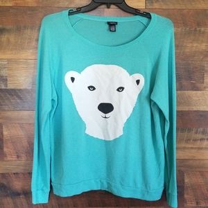 Polar bear long sleeve tshirt